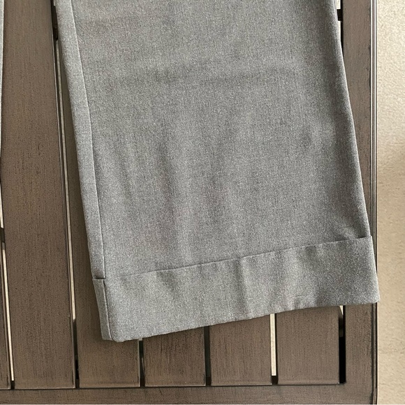 NEW YORK & COMPANY STRETCH PETITE MID-RISE CUFFED WIDE-LEG BOOTCUT DRESS PANTS!! - Picture 3 of 10